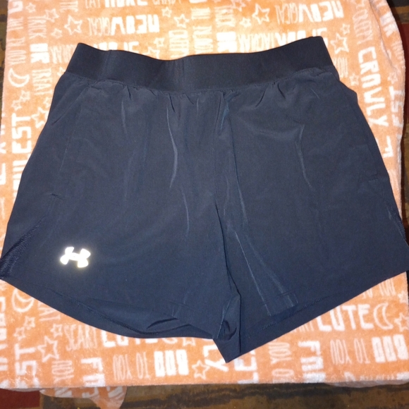 NWOT(Large) Under Armour Speedpocket Athletic Running Shorts - Picture 2 of 5